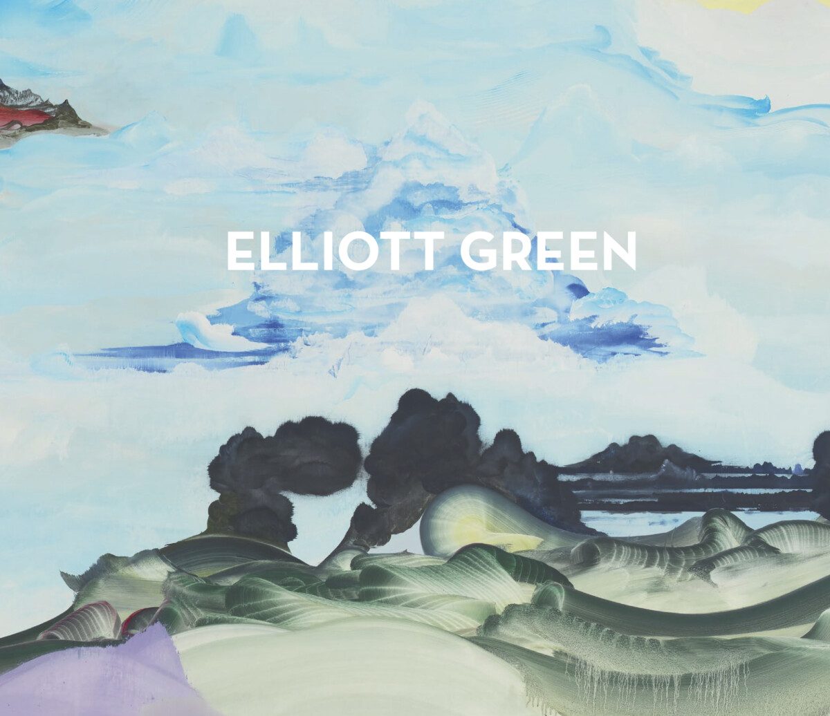 This is the cover of the Elliott Green catalog for a one-person exhibition of paintings at the Miles McEnery Gallery in New York City